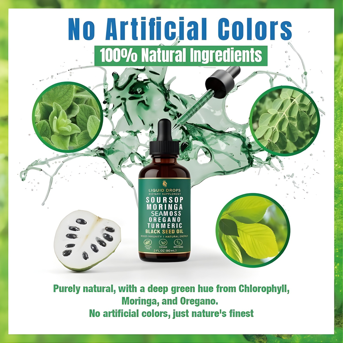 Lyron™ Soursop Bitters Liquid Drops 10-in-1
